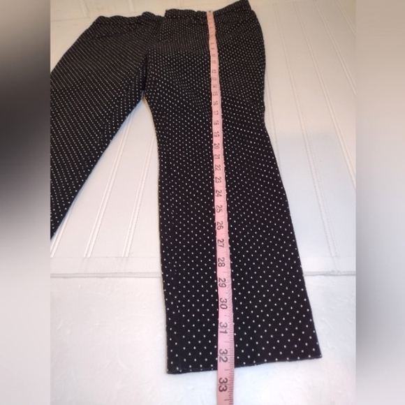 Gap women's black and white skinny ankle pants size ( 12 R) - Picture 9 of 13